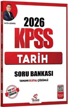 Tekrar Akademi 2026 KPSS Tarih Soru Bankası Çözümlü