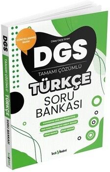 Tercih Akademi DGS Türkçe Soru Bankası Çözümlü