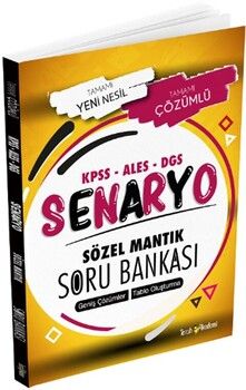 Tercih Akademi KPSS ALES DGS Sözel Mantık Senaryo Soru Bankası