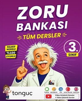 Tonguç Akademi 3. Sınıf Tüm Dersler Zoru Bankası