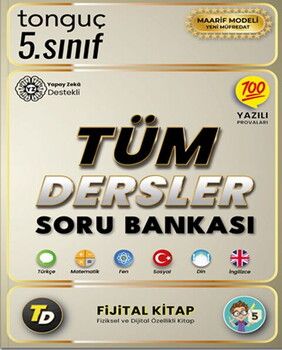 Tonguç Akademi 5. Sınıf Tüm Dersler Soru Bankası