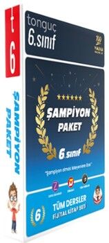 Tonguç Akademi 6. Sınıf Şampiyon Paketi