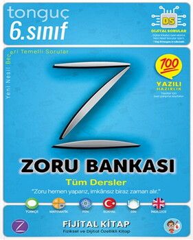 Tonguç Akademi 6. Sınıf Tüm Dersler Zoru Bankası