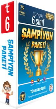 Tonguç Akademi 6. Sınıf Şampiyon Paketi