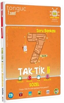 Tonguç Akademi 7. Sınıf Sözel Taktikli Soru Bankası