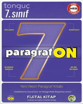 Tonguç Akademi 7. Sınıf ParagrafON Soru Bankası