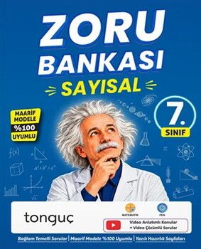 Tonguç Akademi 7. Sınıf Sayısal Zoru Bankası