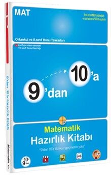 Tonguç Akademi 9 dan 10 a Matematik Hazırlık Kitabı