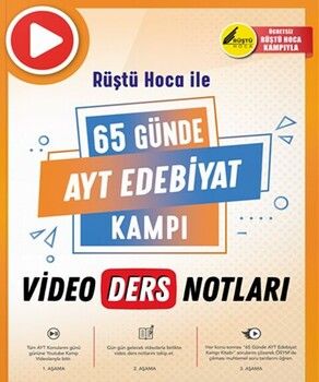 Tonguç Akademi AYT Edebiyat 65 Günde Video Ders Notları