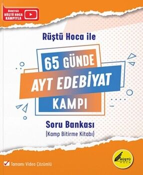 Tonguç Akademi AYT Edebiyat 65 Günde Kamp Kitabı Soru Bankası