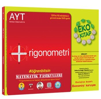 Tonguç Akademi AYT Matematik Fasikülleri Trigonometri Eko
