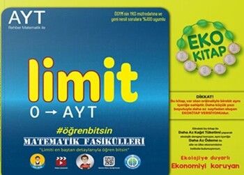 Tonguç Akademi AYT Matematik Fasikülleri Limit Eko