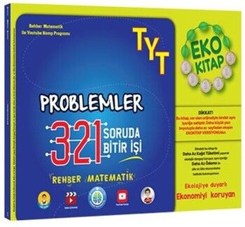 Tonguç Akademi TYT 321 Rehber Matematik Problemler Eko