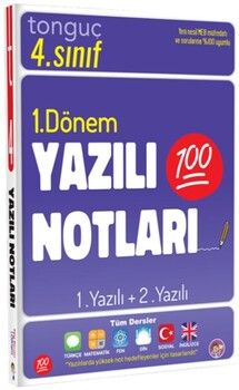 Tonguç Akademi 4. Sınıf Yazılı Notları 1. Dönem 1 ve 2. Yazılı