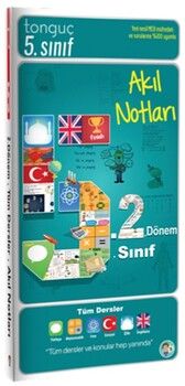 Tonguç Akademi 5. Sınıf 2. Dönem Akıl Notları