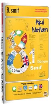 Tonguç Akademi 8. Sınıf 1. Dönem Akıl Notları