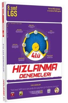 Tonguç Akademi 8. Sınıf LGS 4 lü Hızlanma Denemeleri