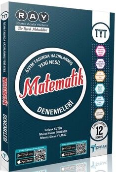 Toprak Yayıncılık 2024 TYT Matematik 12 li Deneme Kitabı
