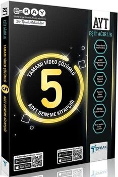 Toprak Yayıncılık AYT Eşit Ağırlık 5 Lİ Paket Deneme
