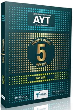 Toprak Yayıncılık AYT 5 li Sayısal Paket Deneme