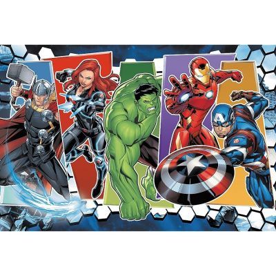 Trefl Çoçuk The Avengers Invıncıble / Dısney Marvel The Avengers 60 Parça Puzzle