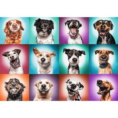 Trefl Puzzle Funny Dog Portraıts Iı 2000 Parça