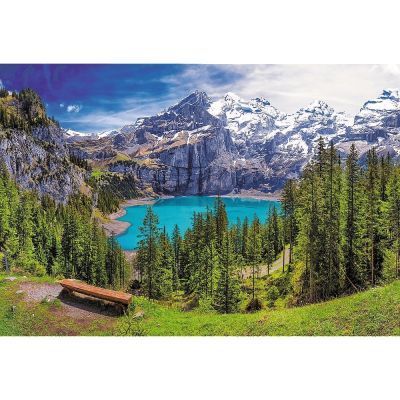 Trefl Puzzle Lake Oeschınen, Alps, Swıtzerland 1500 Parça