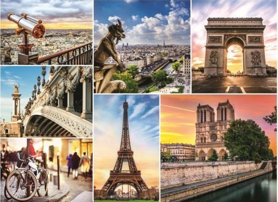 Trefl Puzzle Magic Of Paris, Collage 3000 Parça