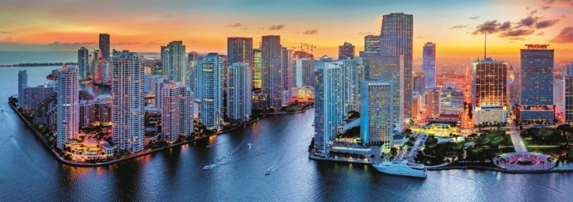 Trefl Puzzle Miami After Dark 1000 Parça Panorama