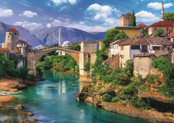 Trefl Puzzle Old Bridge In Mostar, Bosnia And Herzerg 500 Parça