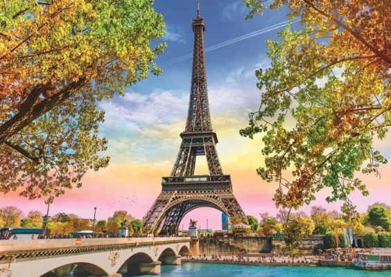 Trefl Puzzle Romantic Paris 500 Parça