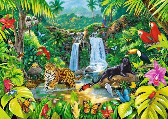 Trefl Puzzle Tropical Forest 2000 Parça