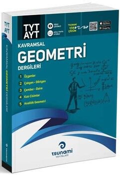 Tsunami Yayınları TYT AYT Kavramsal Geometri Dergileri 5 Fasikül