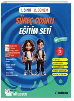 Tudem Yayınları 1.Sınıf 2. Dönem Süreç Odaklı Eğitim Seti