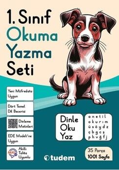 Tudem Yayınları 1. Sınıf Okuma Yazma Seti Kapaklı