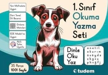 Tudem Yayınları 1. Sınıf Okuma Yazma Kutulu Set