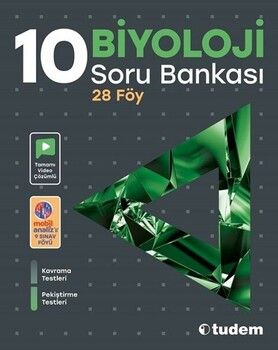 Tudem Yayınları 10. Sınıf Biyoloji Soru Bankası