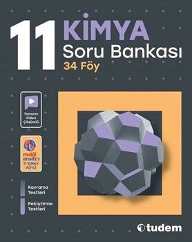 Tudem Yayınları 11. Sınıf Kimya Soru Bankası