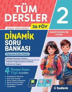 Tudem Yayınları 2. Sınıf Tüm Dersler Dinamik Soru Bankası