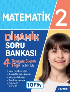 Tudem Yayınları 2. Sınıf Matematik Dinamik Soru Bankası