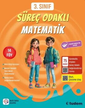 Tudem Yayınları 3. Sınıf Süreç Odaklı Matematik