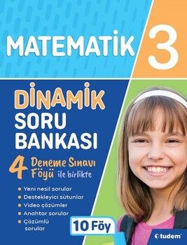 Tudem Yayınları 3. Sınıf Matematik Dinamik Soru Bankası
