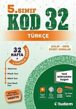Tudem Yayınları 5. Sınıf Türkçe Kod 32