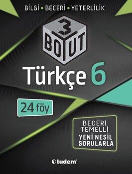 Tudem Yayınları 6. Sınıf Türkçe 3 Boyut