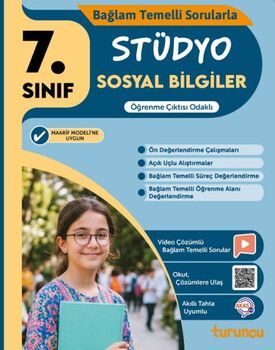 Tudem Yayınları 7. Sınıf Sosyal Bilgiler Stüdyo Bağlam Temelli Sorular