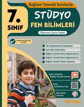 Tudem Yayınları 7. Sınıf Fen Bilimleri Stüdyo Bağlam Temelli Sorular