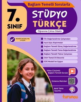 Tudem Yayınları 7. Sınıf Türkçe Stüdyo Bağlam Temelli Sorular
