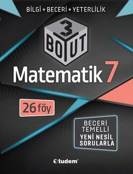Tudem Yayınları 7. Sınıf Matematik 3 Boyut