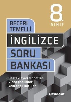 Tudem Yayınları 8. Sınıf İngilizce Beceri Temelli Soru Bankası