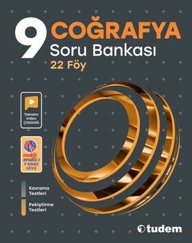 Tudem Yayınları 9. Sınıf Coğrafya Soru Bankası
